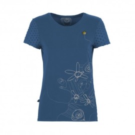 E 9 T-Shirt Amma Blu Donna