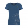 E 9 T-Shirt Amma Blu Donna