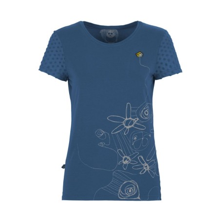 E 9 T-Shirt Amma Blu Donna