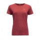 Devold T-Shirt Trekking Valldal Merino 130 Rosso Donna