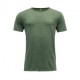 Devold T-Shirt Trekking Valldal Merino 130 Verde Uomo