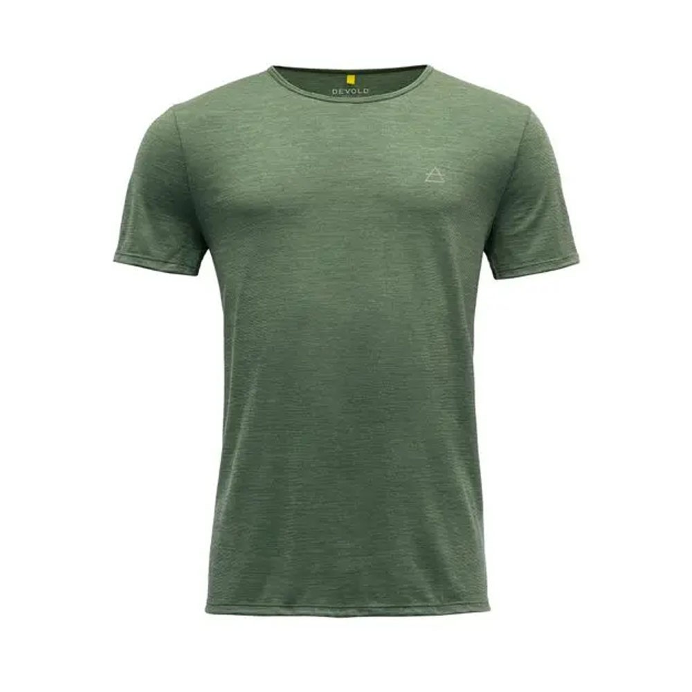 Image of Devold T-Shirt Trekking Valldal Merino 130 Forest Uomo L