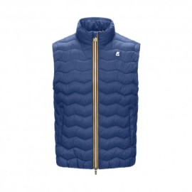 K-Way Gilet Sportivo Piuma Denim Uomo