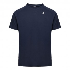 K-Way T-Shirt Edwing Blu Uomo