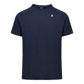 K-Way T-Shirt Edwing Blu Uomo