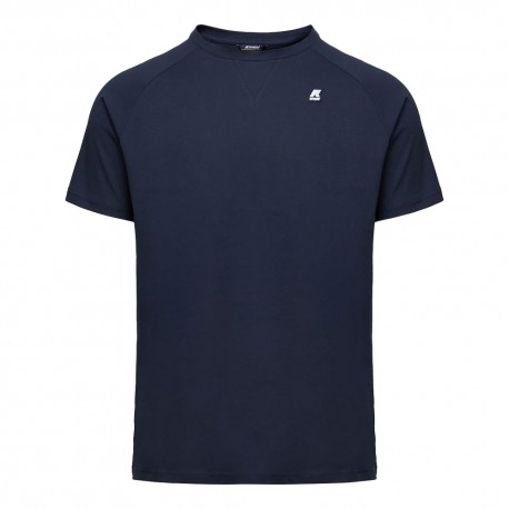 K-Way T-Shirt Edwing Blu Uomo