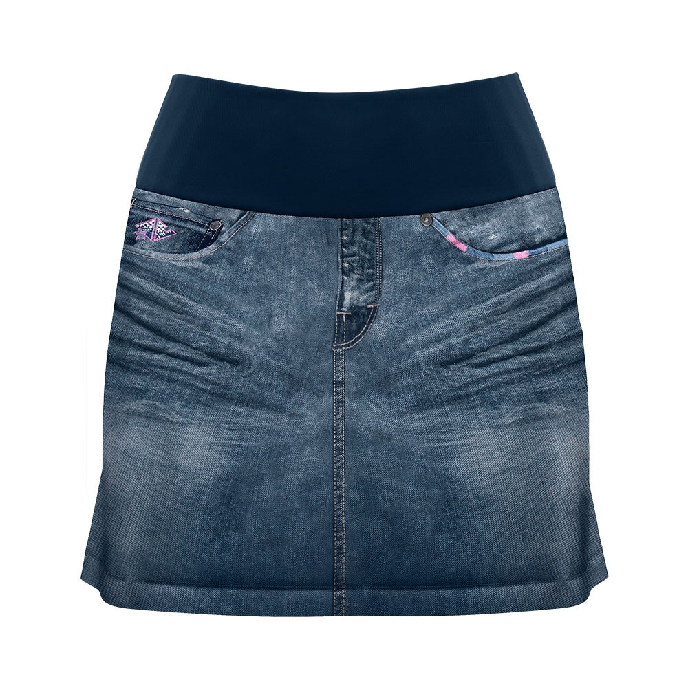 Crazy Pantaloni Corti Trekking Hidrogen Print Light Jeans Donna XS