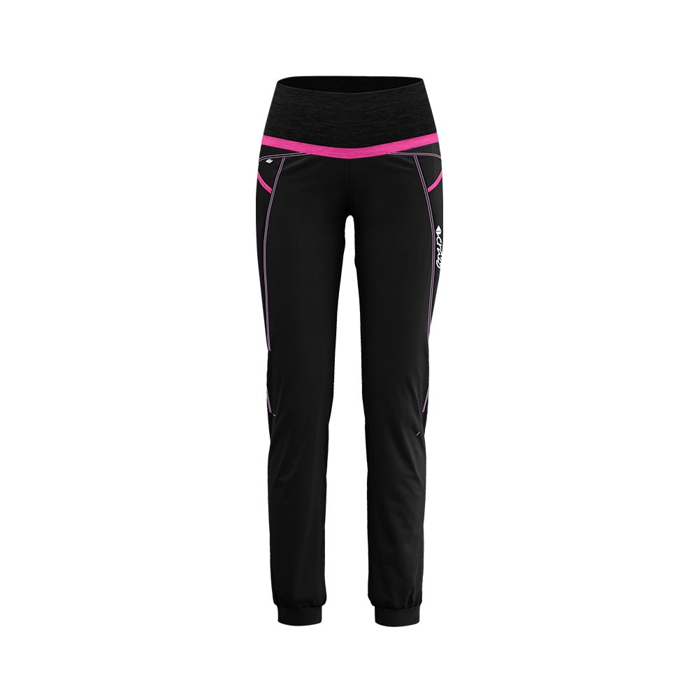 Crazy Pantaloni Trekking Exit Light Rosa Nero Donna XS
