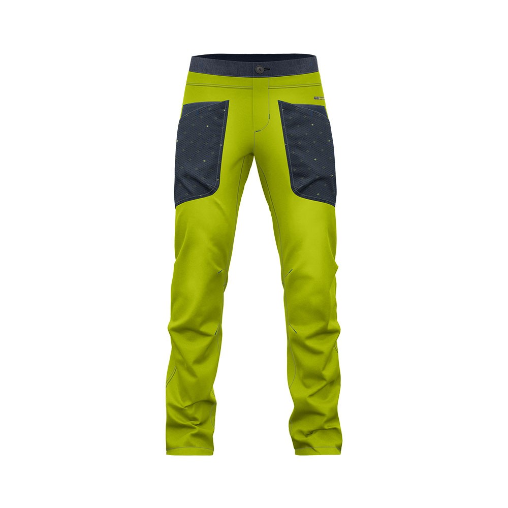 Crazy Pantaloni Trekking Gulliver Light Giallo Uomo S