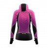 Crazy Maglia Trekking Oxygen Light Nero Fucsia Donna