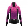 Crazy Maglia Trekking Oxygen Light Nero Fucsia Donna