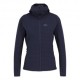 Meru Fleece Moreno Hoodie Blu Donna