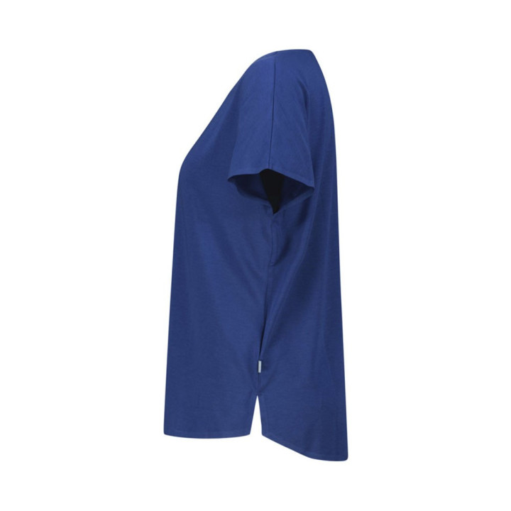 Meru T-Shirt Trekking Ellenbrook Navy Peony Donna