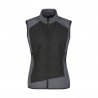 Meru Gilet Trekking Geelong Softshell Grigio Nero Donna