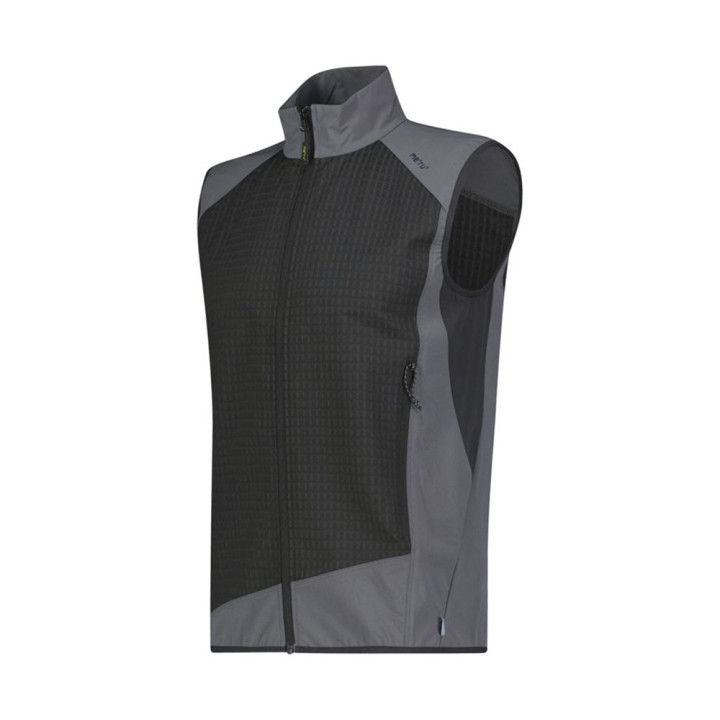 Meru Gilet Trekking Geelong Softshell Caviar Uomo