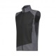 Meru Gilet Trekking Geelong Softshell Grigio Nero Uomo