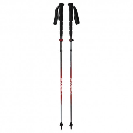 Camp Bastoncini Trekking Sonic Alu 2.0 Rosso Nero