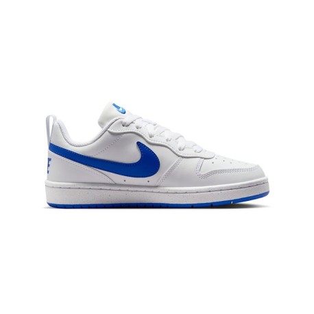Nike Court Borough Low Recraft Gs Bianco Blu Sneakers Bambino