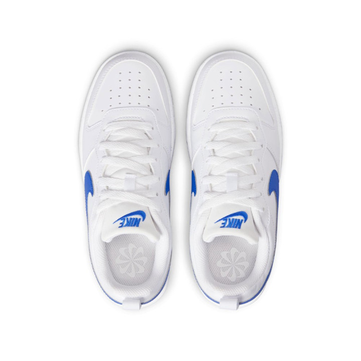 Nike Court Borough Low Recraft Gs Bianco Blu - Sneakers Bambino