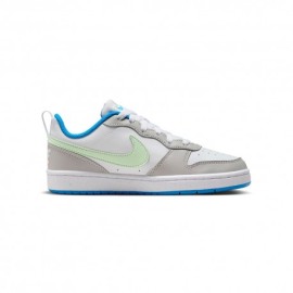 Nike Court Borough Low Recraft Gs Bianco Verde - Sneakers Bambino