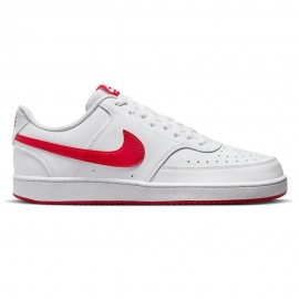 Nike Court Vision Low Next Nature Bianco Rosso - Sneakers Uomo