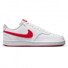 Nike Court Vision Low Next Nature Bianco Rosso - Sneakers Uomo