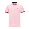 Sun 68 Polo Multistripe Rosa Uomo