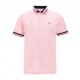 Sun 68 Polo Multistripe Rosa Uomo