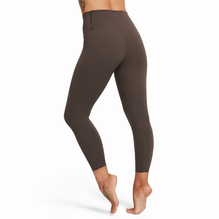 Nike Leggings Palestra 7 8 Zenvy Marrone Donna
