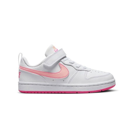 Nike Court Borough Low Recraft Ps Bianco Rosa Sneakers Bambina Acquista online su Sportland
