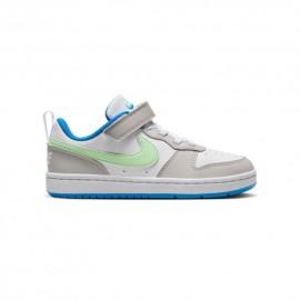 Nike Court Borough Low Recraft Ps Bianco Verde - Sneakers Bambino