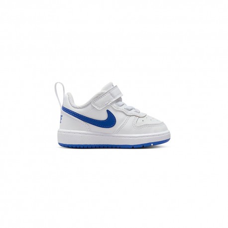 Nike Court Borough Low Recraft Td Bianco Blu - Sneakers Bambino