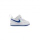 Nike Court Borough Low Recraft Td Bianco Blu - Sneakers Bambino