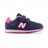 New Balance 500 Td Blu Rosa - Sneakers Bambina