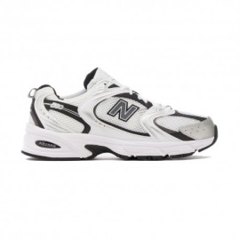 New Balance 530 Mesh Bianco Nero - Sneakers Unisex