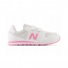 New Balance 500 Ps Bianco Rosa - Sneakers Bambina