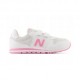 New Balance 500 Ps Bianco Rosa - Sneakers Bambina