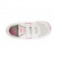 New Balance 500 Ps Bianco Rosa - Sneakers Bambina