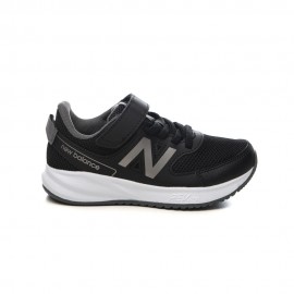 New Balance 570 Ps Gs Nero Argento - Sneakers Bambino