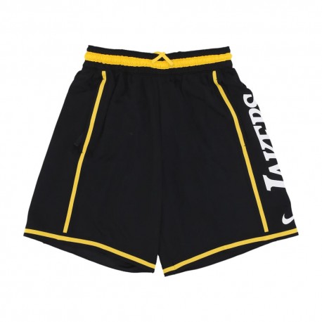 Nike Pantaloncini Basket Nba Lakers Dna 8In Nero Bianco Uomo