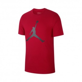 Nike Jordan T-Shirt Big Logo Rosso Uomo