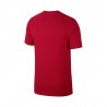 Nike Jordan T-Shirt Big Logo Rosso Uomo