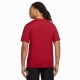 Nike Jordan T-Shirt Big Logo Rosso Uomo