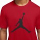 Nike Jordan T-Shirt Big Logo Rosso Uomo