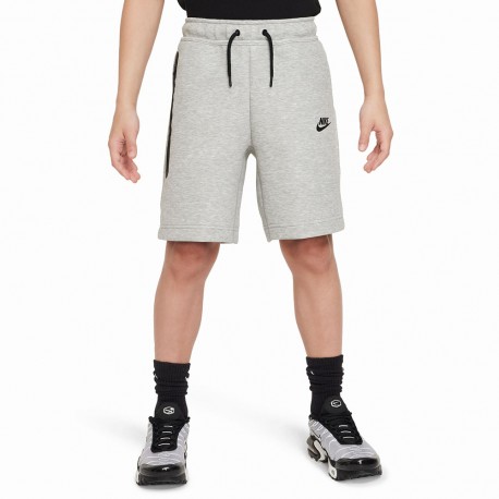Nike Shorts Tech Fleece Grigio Bambino
