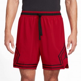 Nike Jordan Shorts Diamond Wovent Rosso Unisex