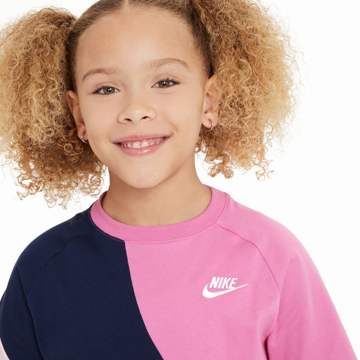 Nike T-Shirt Multicolore Fuxia Bambina