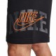 Nike Shorts French Terry Nero Uomo