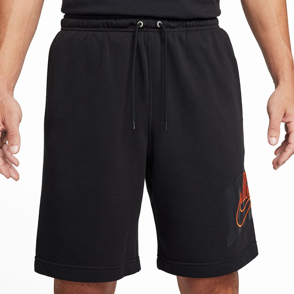 Image of Nike Shorts French Terry Nero Uomo L