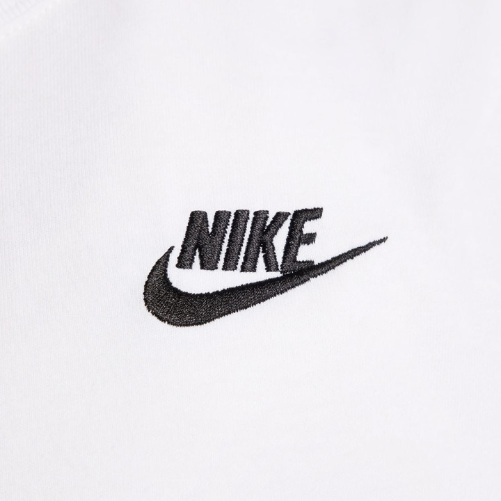 Nike Crop Top Bianco Donna